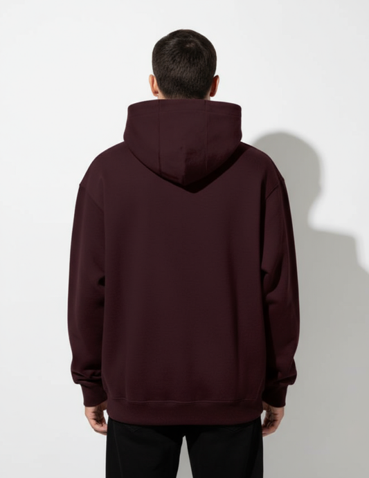 Men's Maroon Hoodie
